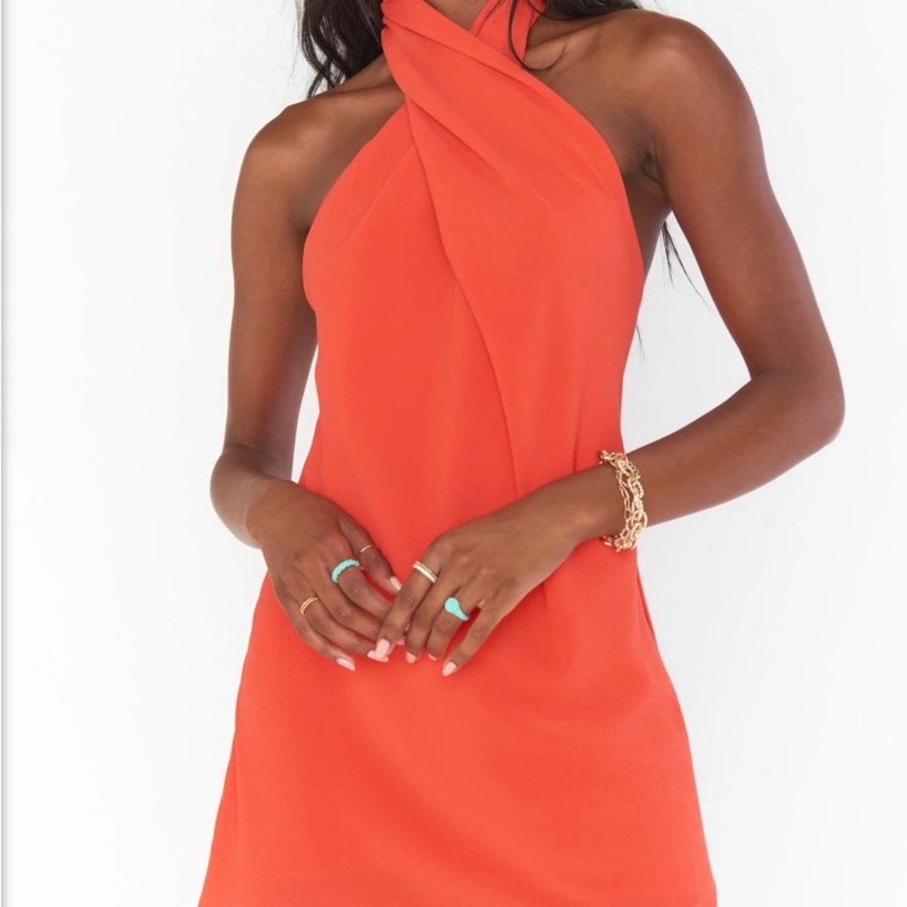 Show Me Your Mumu Jasmine Halter Mini Bellini